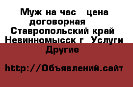 Муж на час , цена договорная . - Ставропольский край, Невинномысск г. Услуги » Другие   